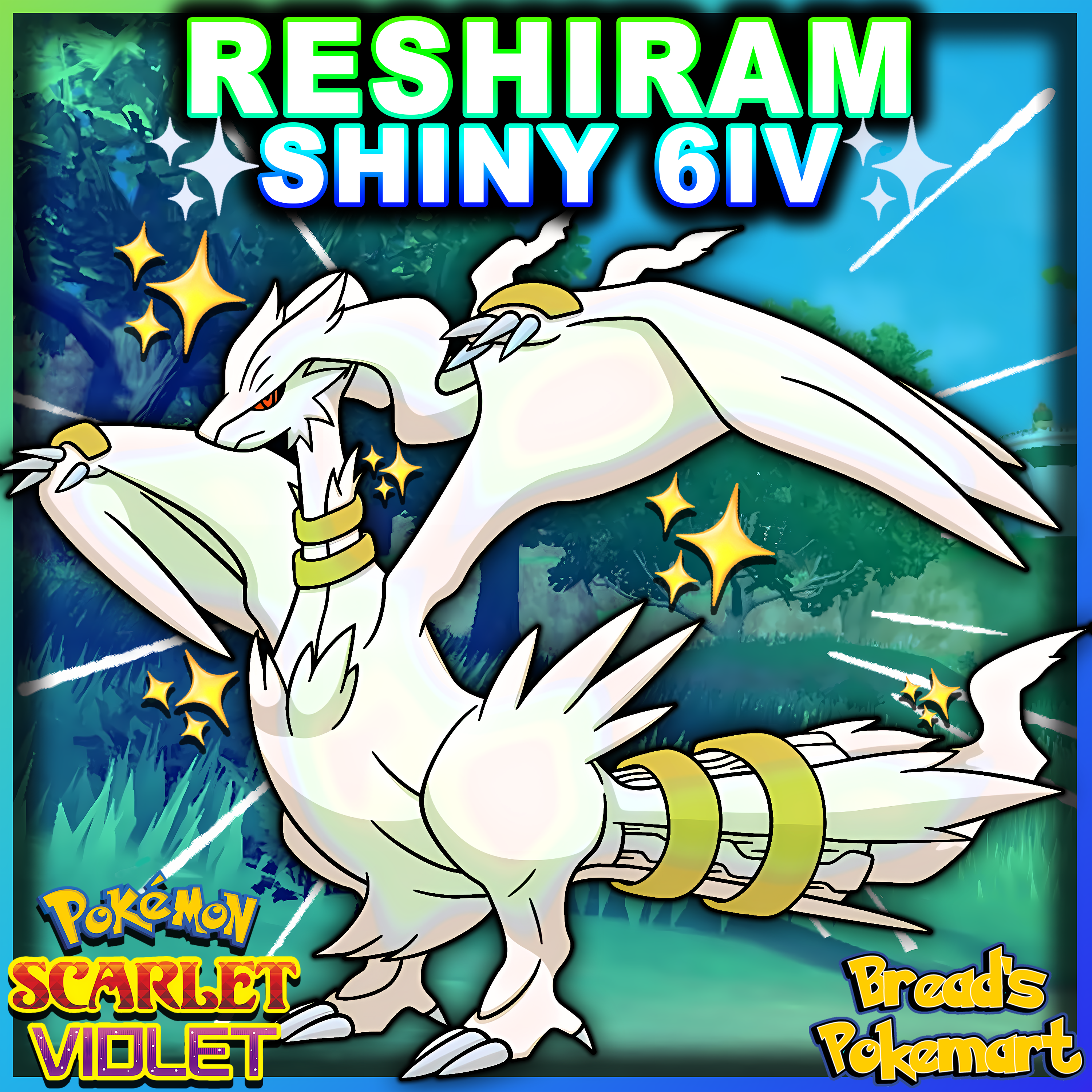 Pokemon X Jeu Pokemon Reshiram Shiny 6IV Niveau 100 Pour Pokémon - Foto 5