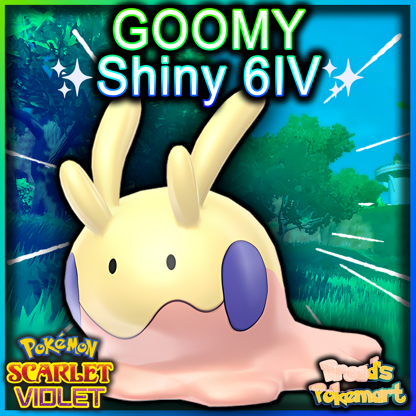 Shiny 6IV Goomy Egg - Hatch your own shiny!