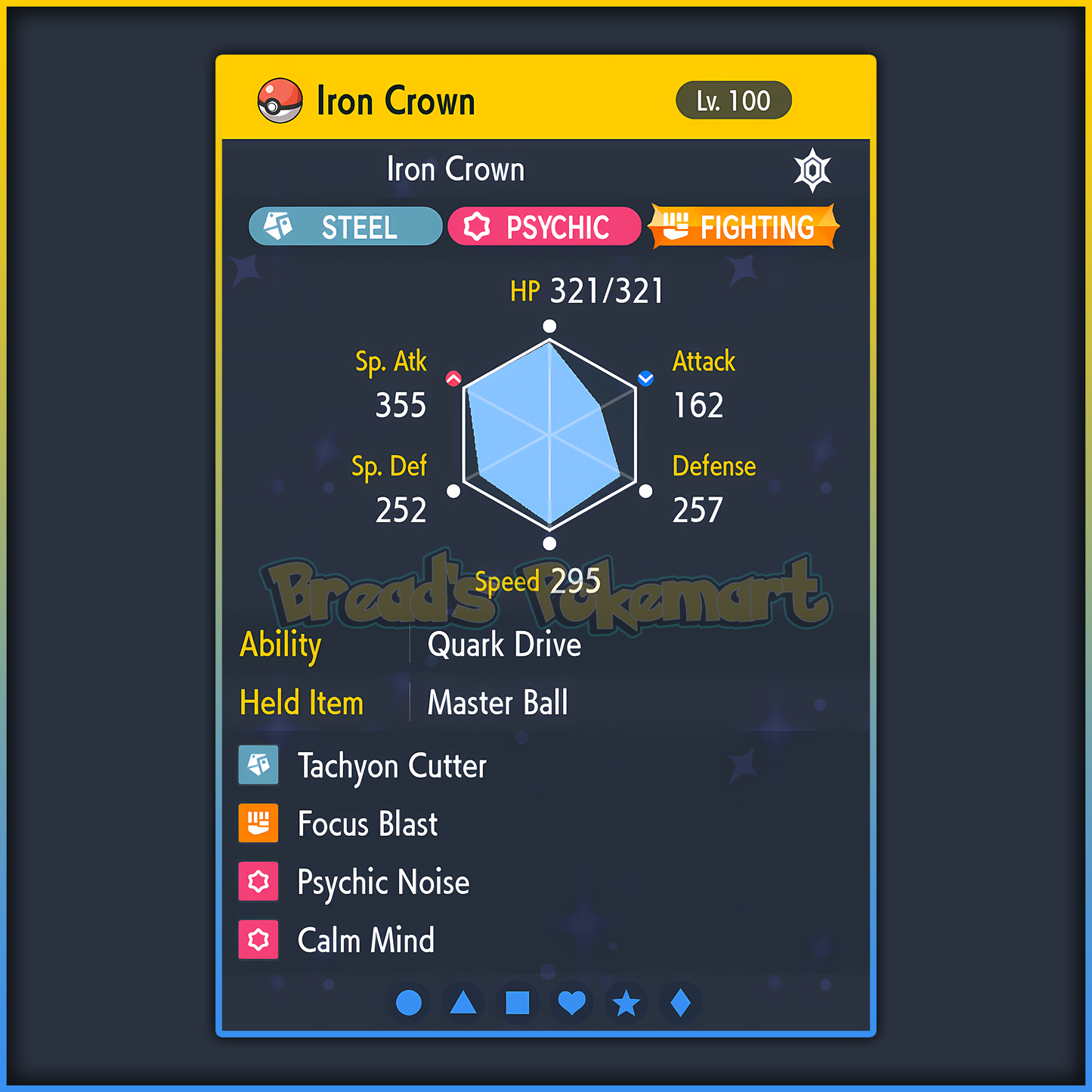 6IV Raging Bolt + Iron Crown + Gouging Fire + Iron Boulder - All 4 New Indigo Disk Paradox