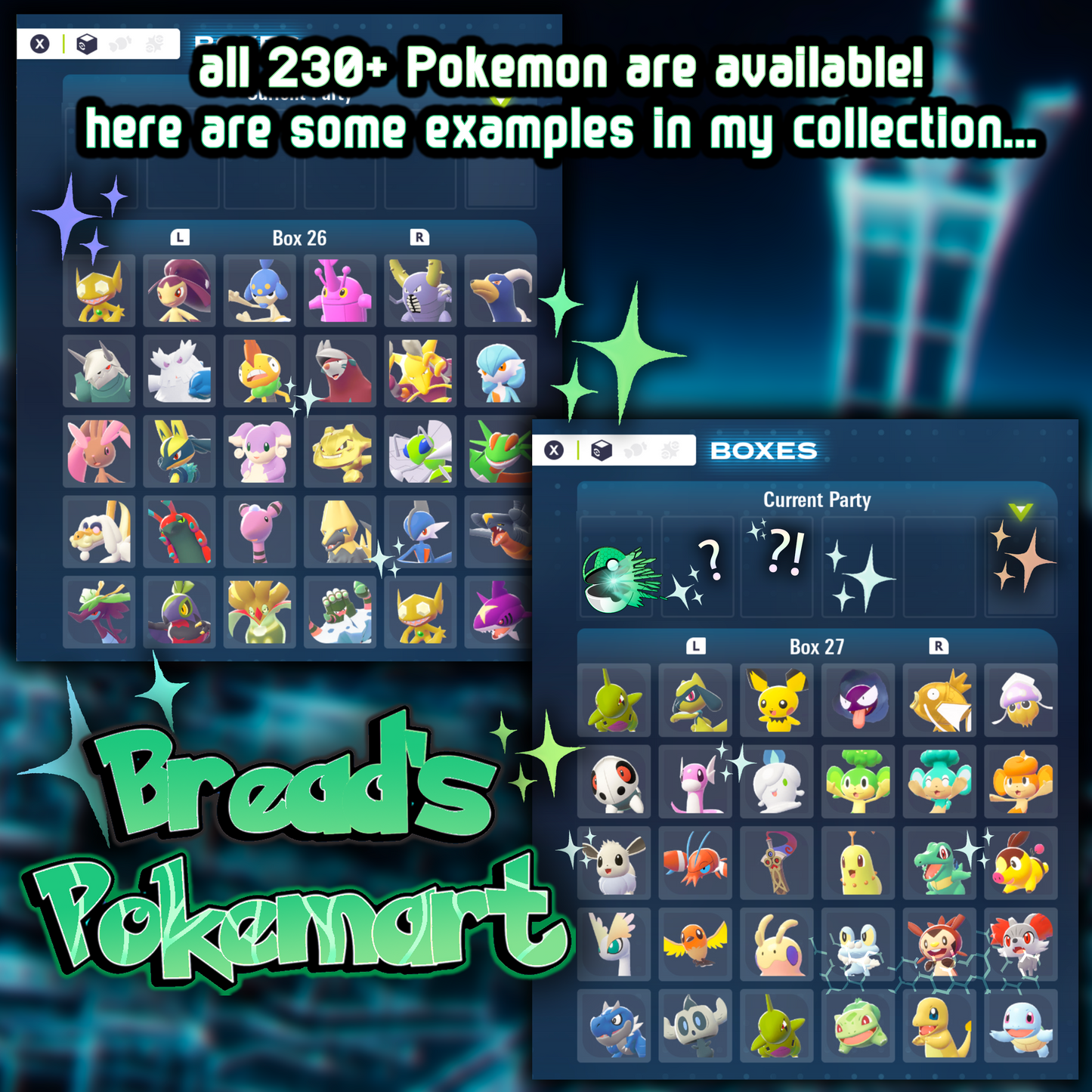 ZA: ANY Shiny 6IV Pokemon