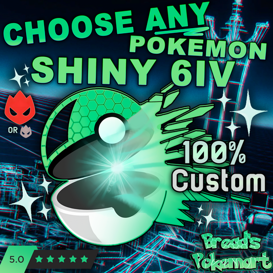 ZA: ANY Shiny 6IV Pokemon